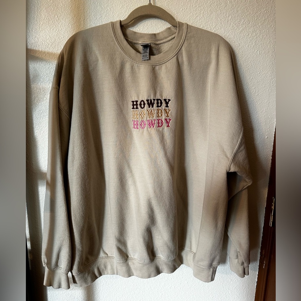 Western Theme Sweatshirt